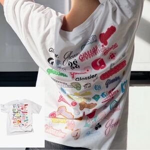 Glossier Birthday Tee- NWT